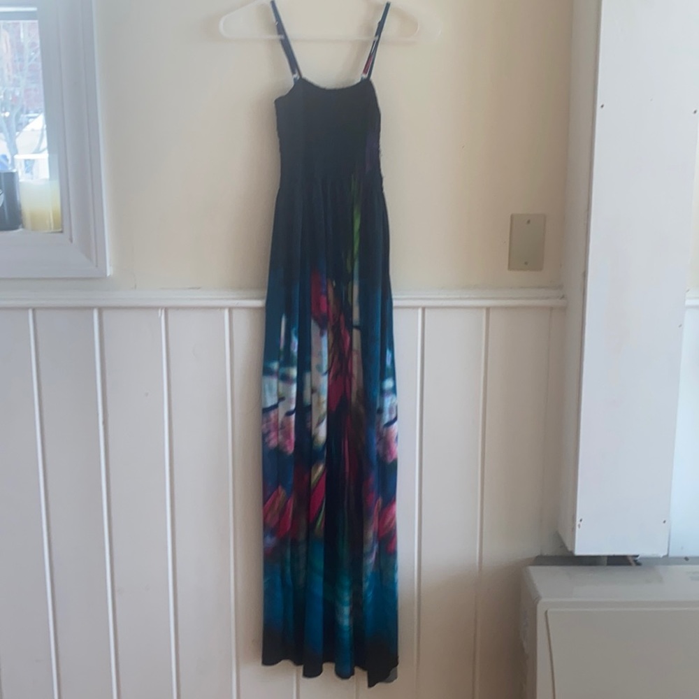 Tie dye women’s maxi dress size medium/large